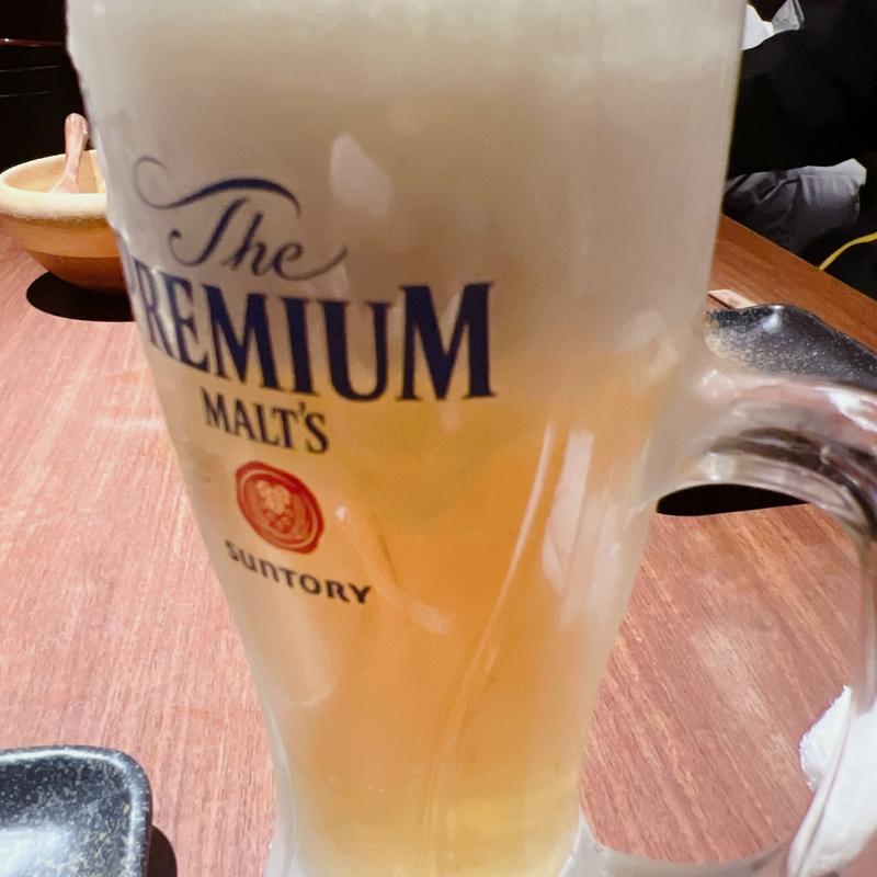 生ビール(ちゃんこ玉海力 赤坂店)