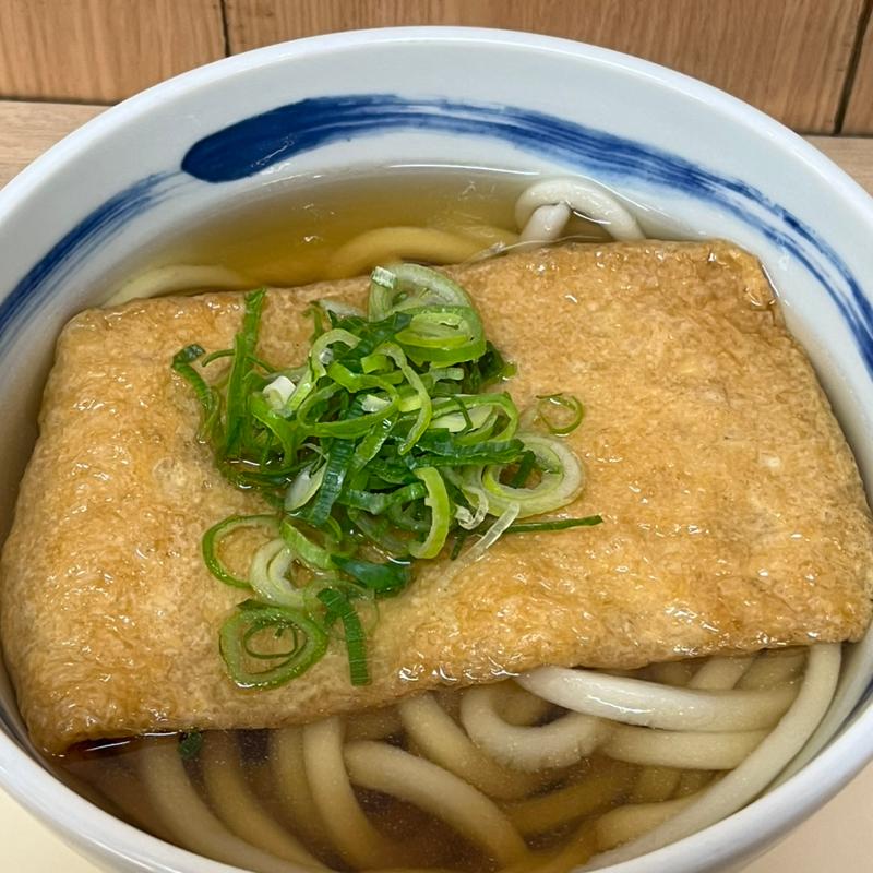 きつねうどん(鶴丸饂飩本舗 北浜店)