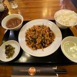 細切り豚肉，四川風炒め(中国郷土料理 錦里)