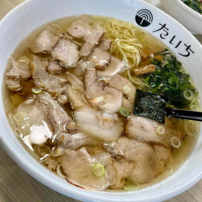 塩チャーシュー 大盛(ラーメンたいち)