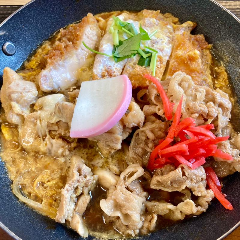 トリプルかつ定食(かつや 茅ヶ崎今宿店)