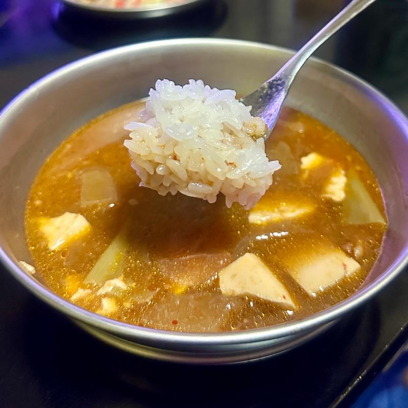 スンドゥブセット(ベルクス 東墨田店)