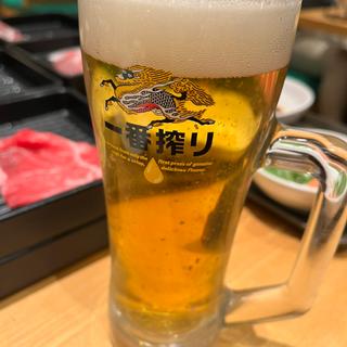 飲み放題のビール(しゃぶ菜 イオンモール新潟南店 （しゃぶさい）)