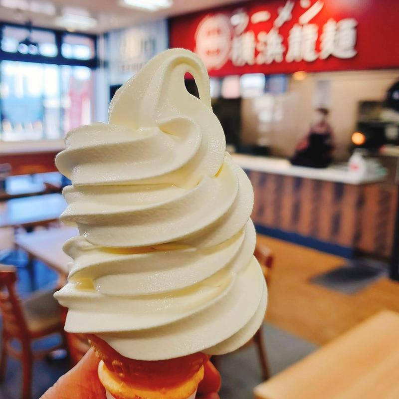 ミルクソフト(大黒PA 売店)