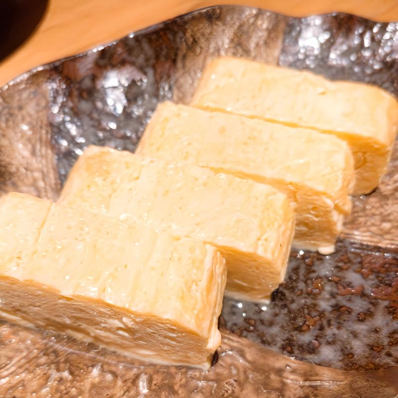 だし巻き玉子  ハーフ(鰻 炭焼 ひつまぶし 美濃金 神田本店)