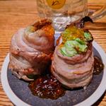 豚巻き レタス(串焼き こはる)
