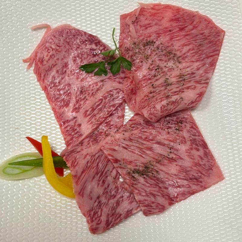 特選焼きしゃぶ　ポン酢（常陸牛）(肉のレストランくらた )