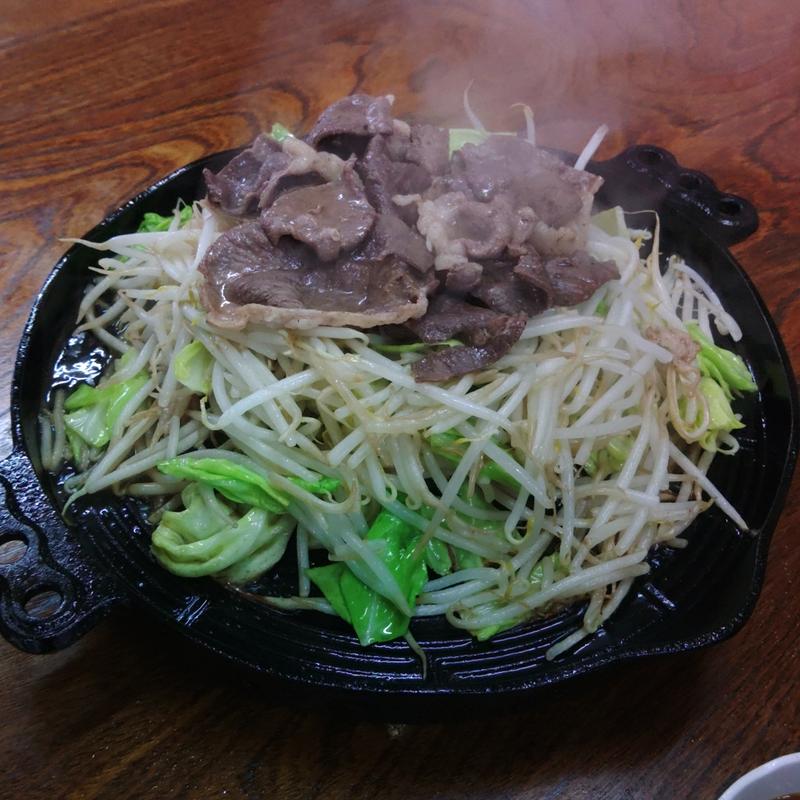 ジンギスカン定食(ドライブイン 増沢 )