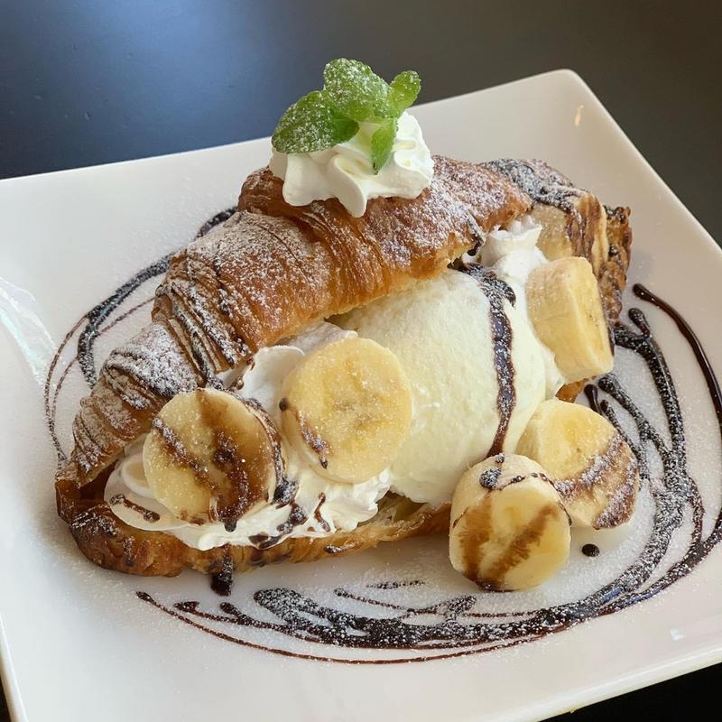 クロワッサンチョコバナナアイスサンド(Le＊Lien)
