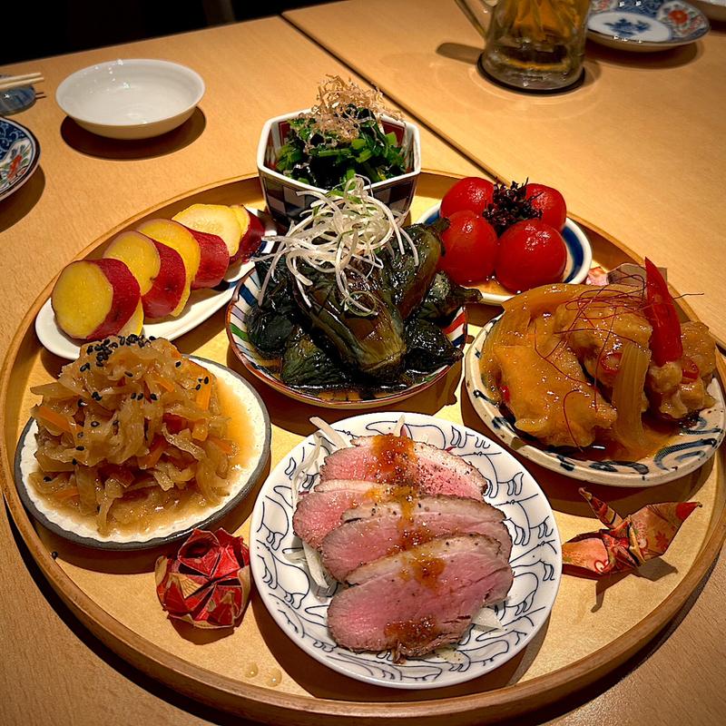 名物おばんざい盛り合わせ(酒とおばんざい わのわ)