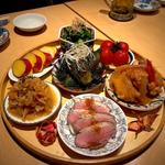 名物おばんざい盛り合わせ(酒とおばんざい わのわ)