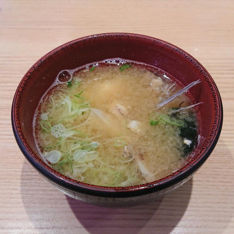 あら汁(もりもり寿し 東急百貨店たまプラーザ店)