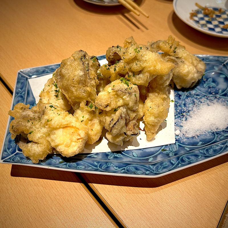 舞茸の天ぷら(酒とおばんざい わのわ)