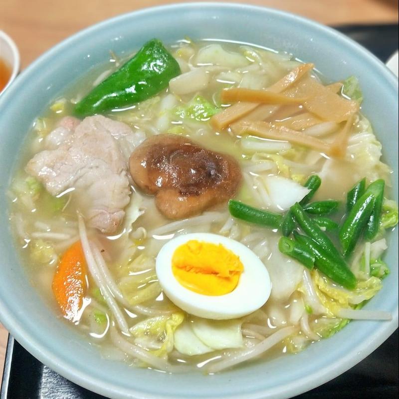 五目タンメンセット(たからや食堂)