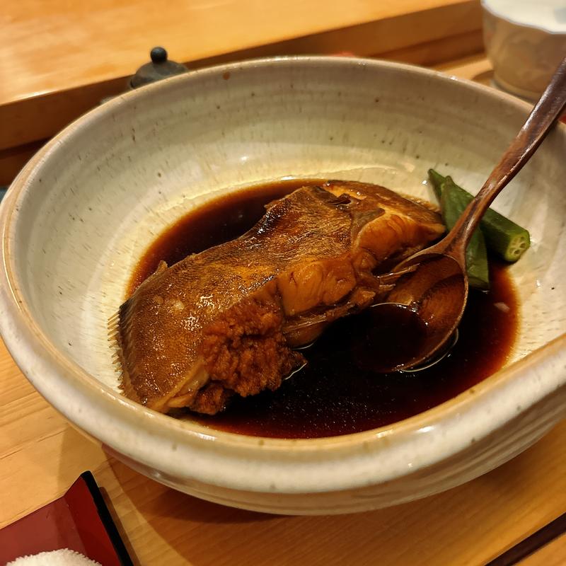 なめた鰈の煮付け(魚真 )