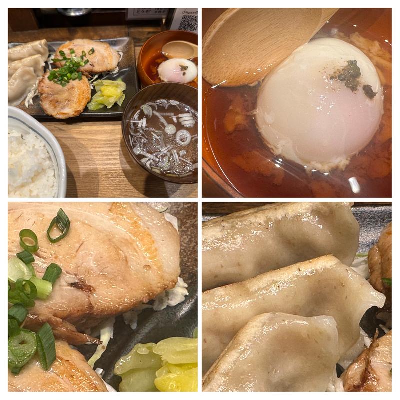 自家製炙り焼豚と餃子(肉汁餃子のダンダダン 海老名店)