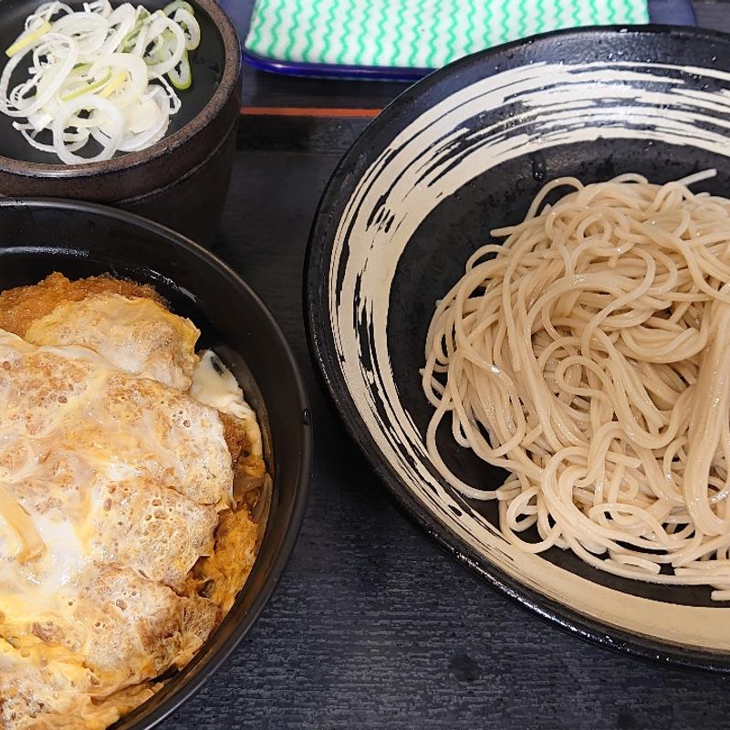 かつ丼セット(ゆで太郎 大井町店)