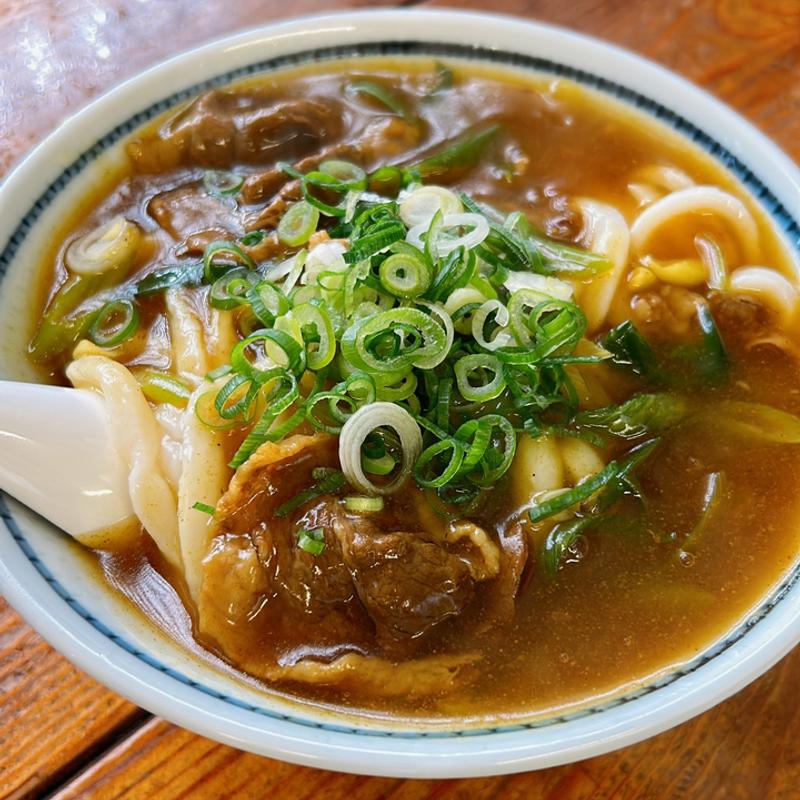 カレーうどん(手打うどん　麦蔵 （むぎぞう）)