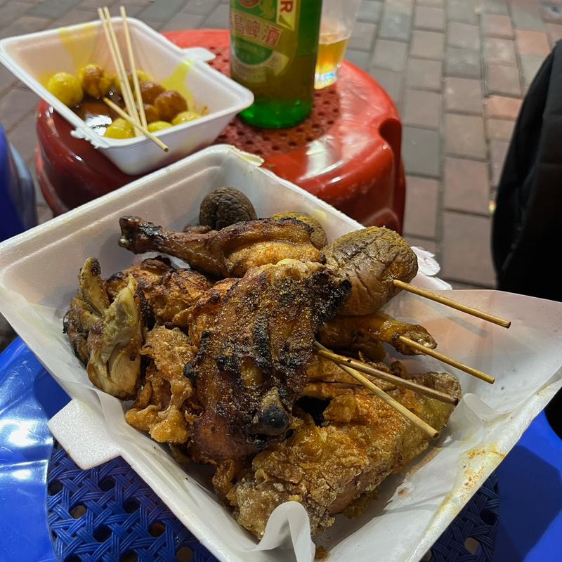 ディープフライドチキンレッグ(滋味館香港地道小食)