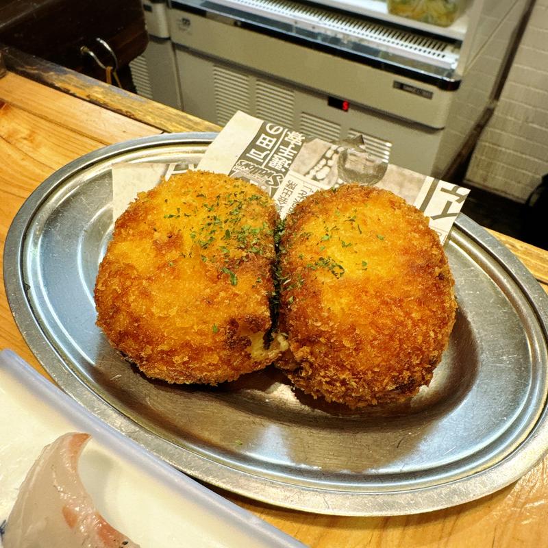 カルボナーラコロッケ(大衆酒場 チャン栓チャン)