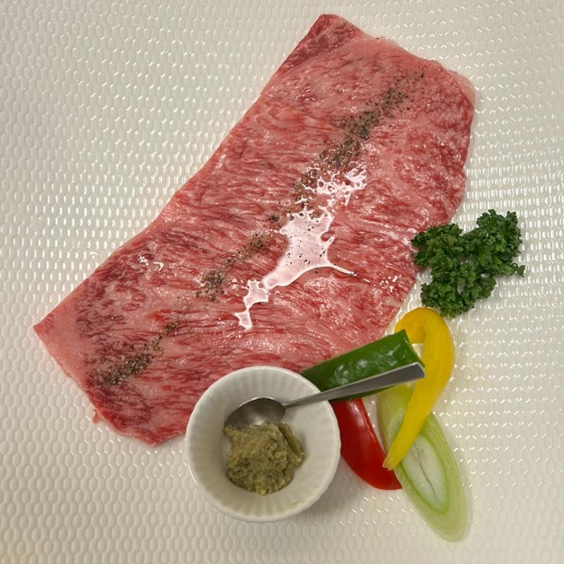 特選サーロイン濃厚ワサビ焼き（常陸牛）(肉のレストランくらた )