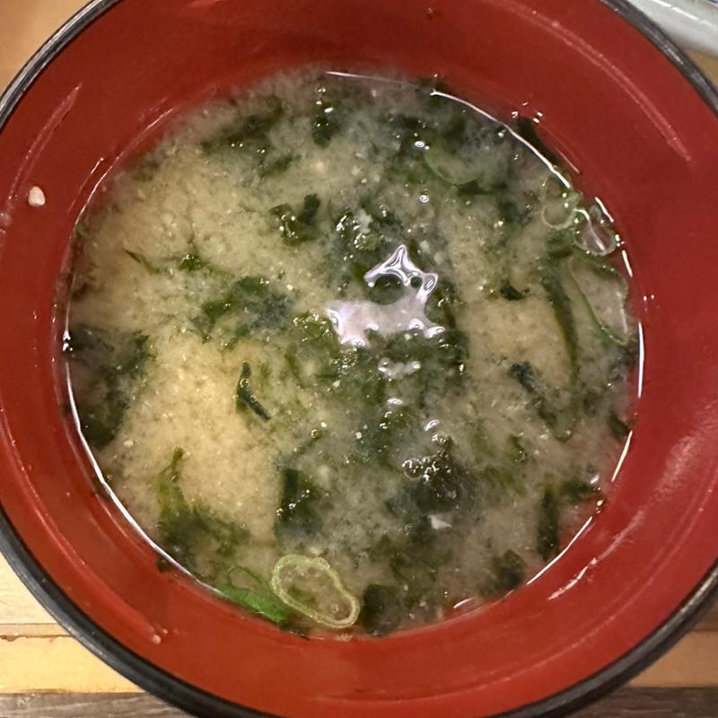 あおさ汁(土佐わら焼き 第十八 龍神丸 福山ポートプラザ天満屋店)