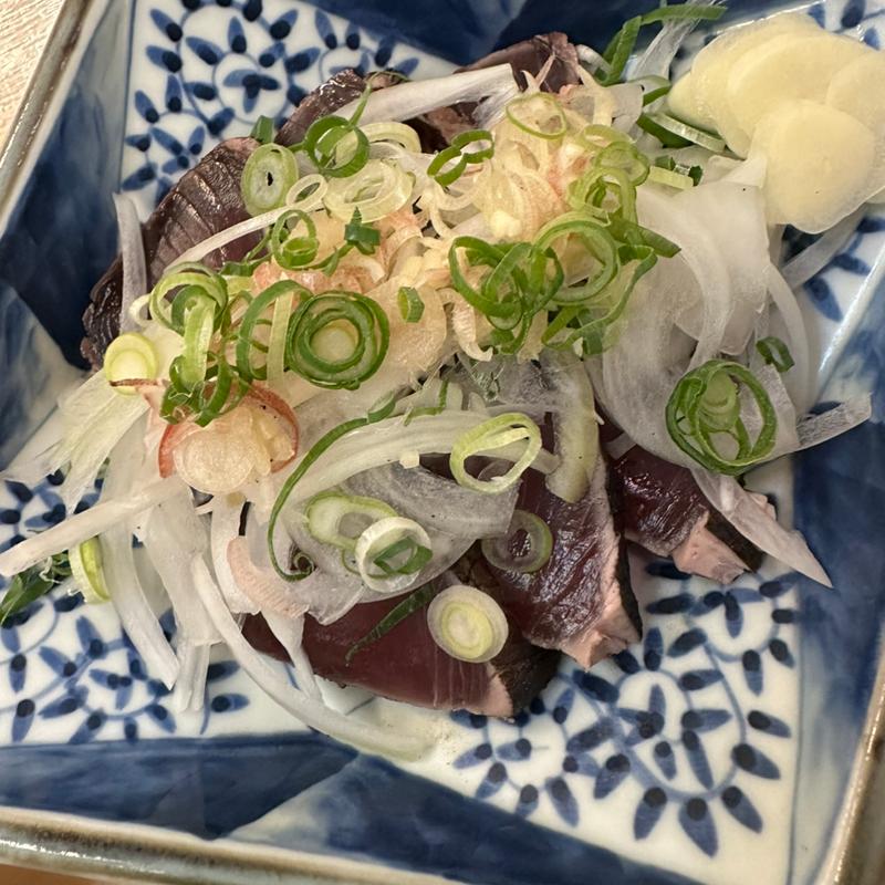 鰹のたたき(土佐わら焼き 第十八 龍神丸 福山ポートプラザ天満屋店)