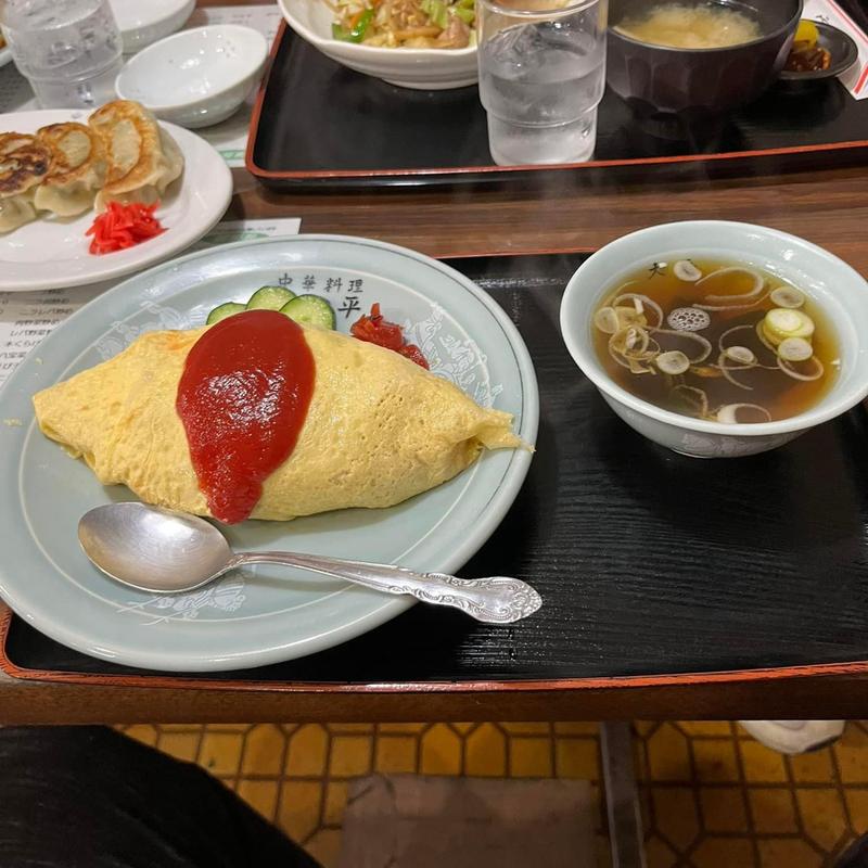 オムライス(中華料理 大平)