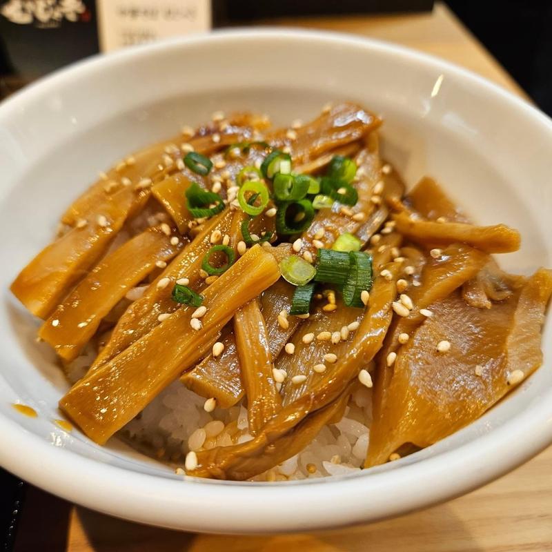 煮込みメンマごはん(中華そば むじゃき)