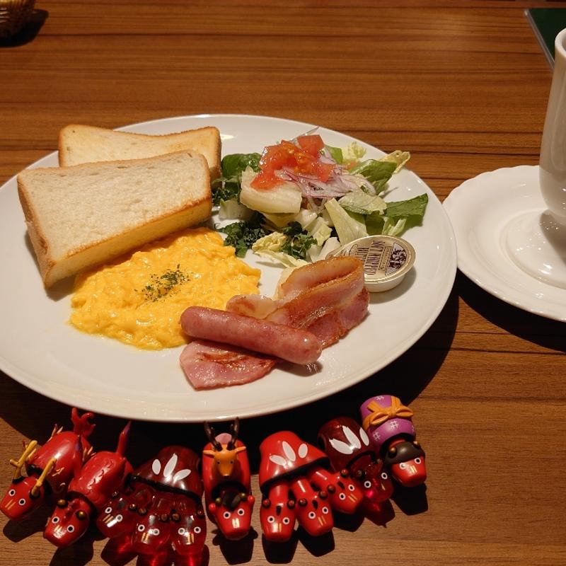 ドンキースペシャルブレックファストスクランブルエッグ(びっくりドンキー 安積店 )