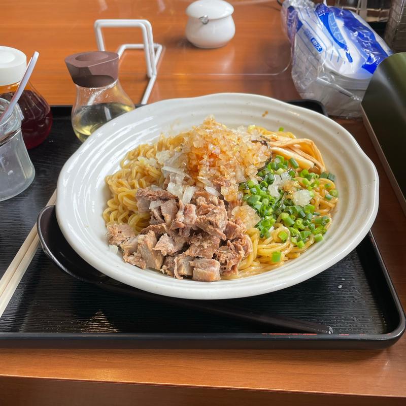 油そば(ラーメン専家 羅妃焚 北郷通店)