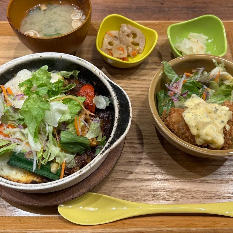 お野菜ころころビーフシチューとホワイトソースのWドリア(chawan ウィングキッチン京急川崎店)
