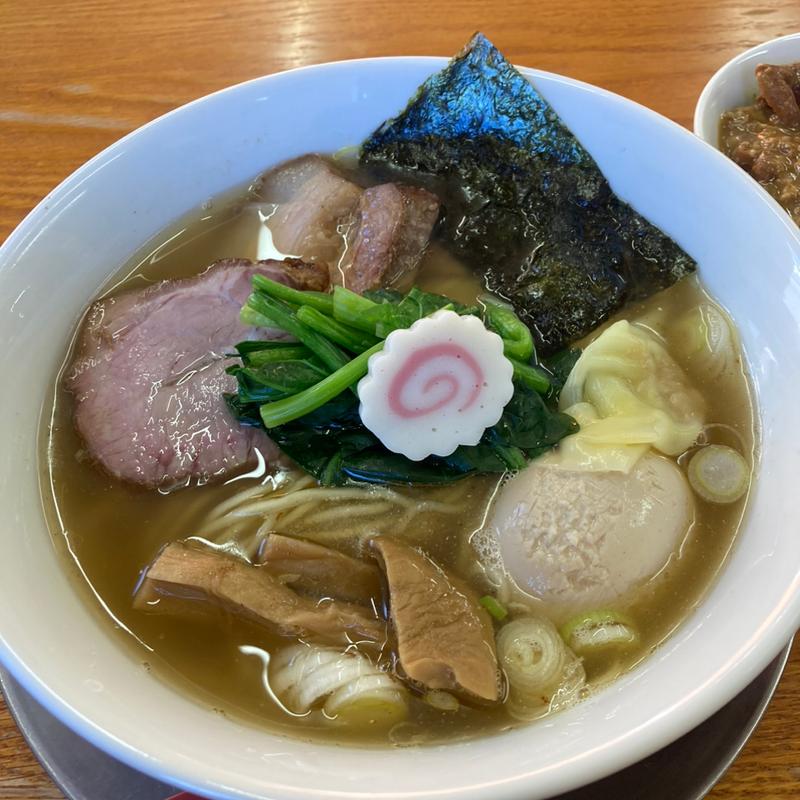 追い煮干し仕立てスープ塩(栃木中華そば 神志)