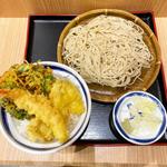 天丼セット(そば処 信州屋)