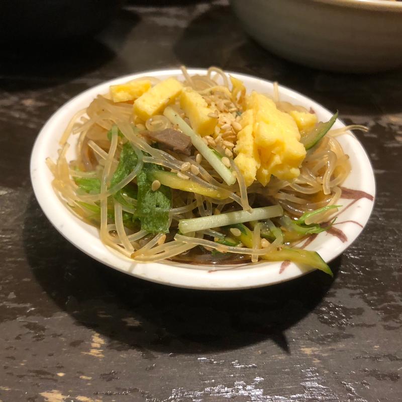 お通し(やきとん魚友 赤羽店)