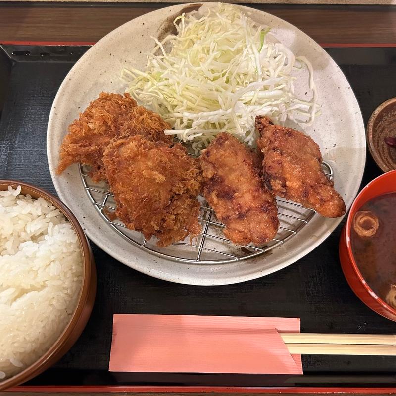 からあげ定食(さくら亭)