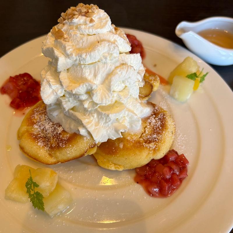 パンケーキ(ハーフサイズ)(えびす珈琲)