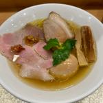 黄金貝らーめん 味玉付(なにわ麺次郎)