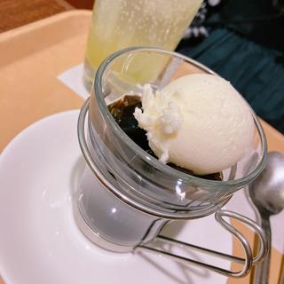 コーヒーゼリー(イタリアン・トマト CafeJr. 池袋サンシャインアルタ店)