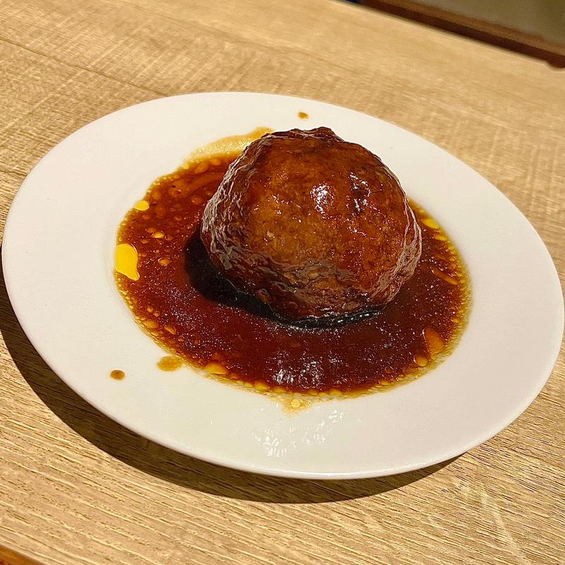 デミグラスソースハンバーグ(ぶた福チャコール)