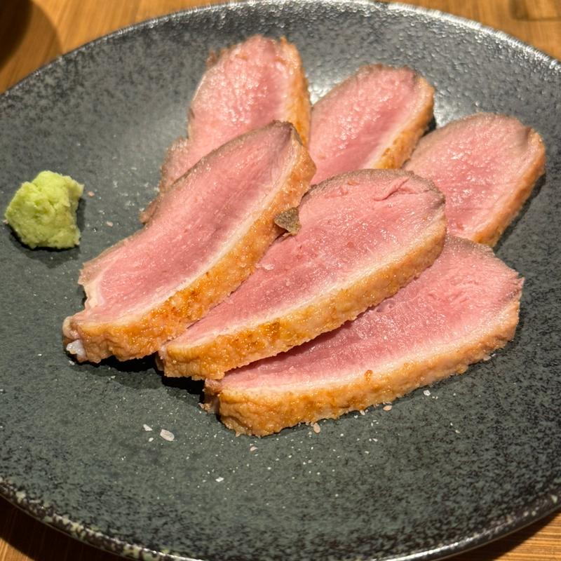 鴨ロースト(田町 そばまえ bymoto)
