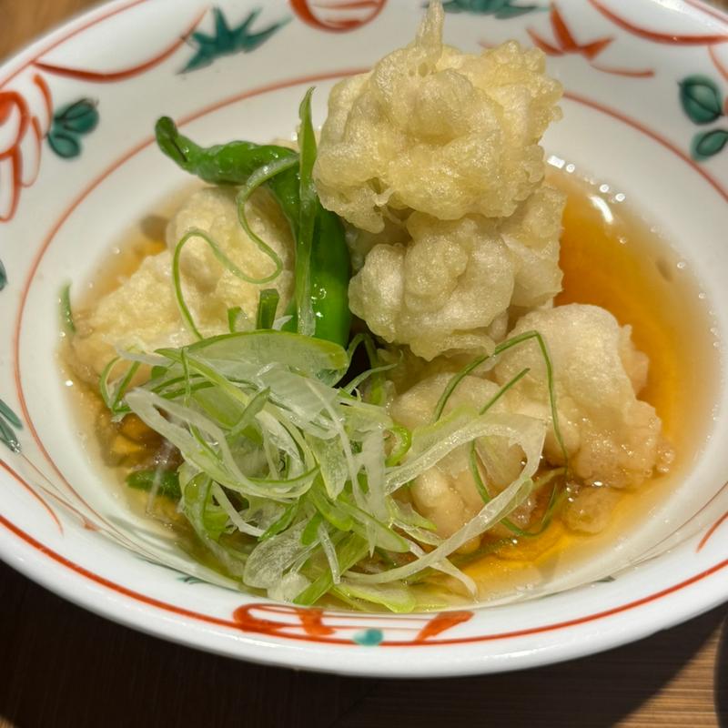 白子天ぷら(田町 そばまえ bymoto)
