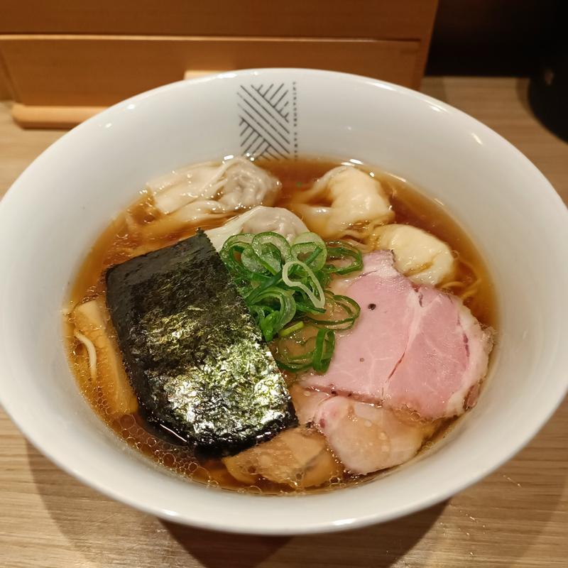 支那蕎麦　二種の雲呑(支那蕎麦 澤田)