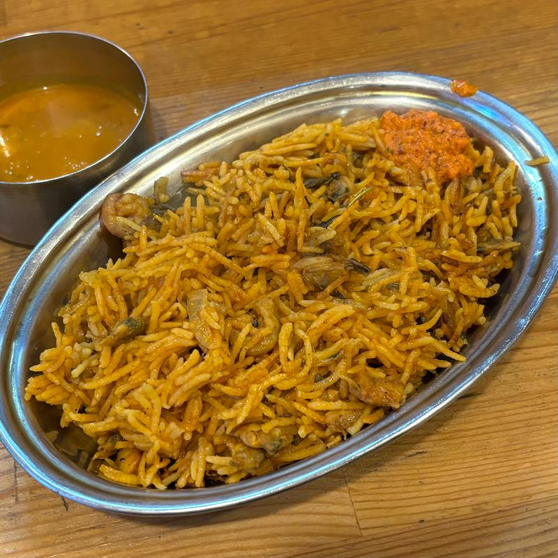 シーフードビリヤニ(シルクロード)