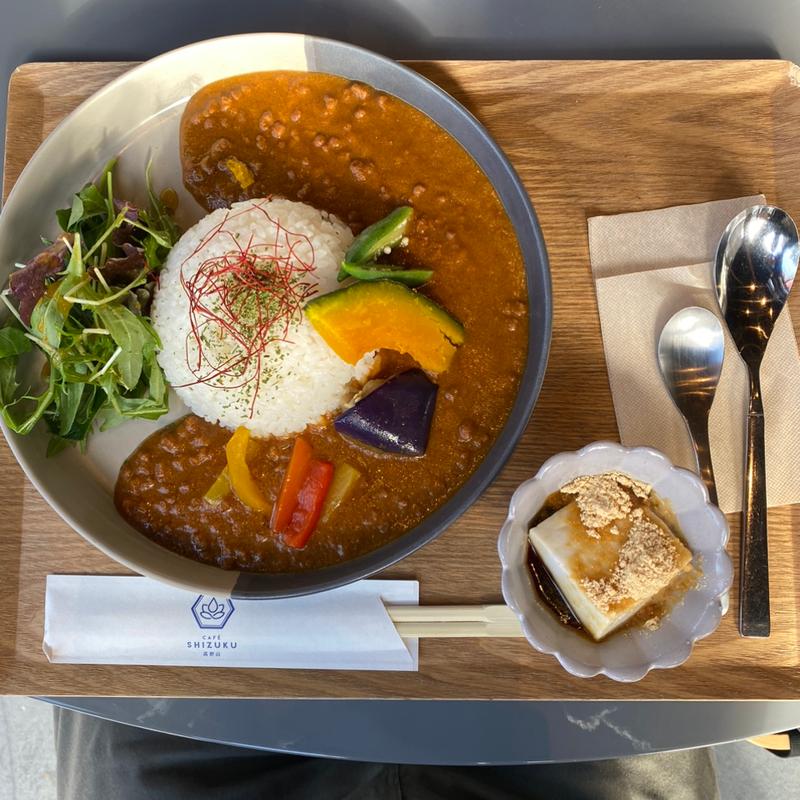 精進カレー(カフェ雫)