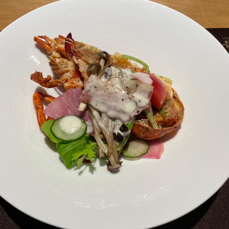 欧州産活オマール海老（オマールブルー）(FRENCH TEPPAN 静香庵 )