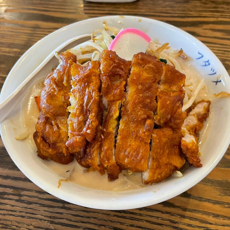 排骨タンメン(極濃湯麺 フタツメ 東明店)