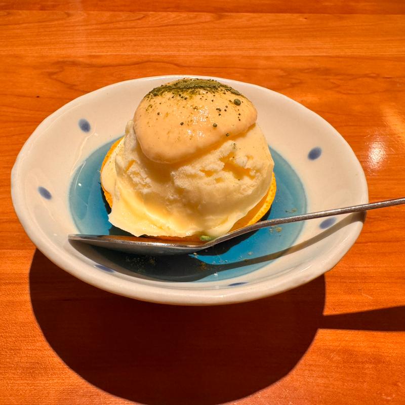 酒粕アイス(猿蔵)