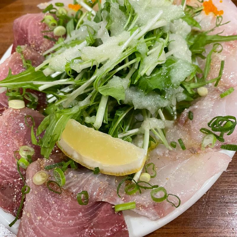 カルパッチョの盛り合わせ(イタリアン酒場 Esto.)