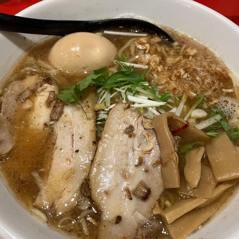 味玉醤油ラーメン(まぜそば七)